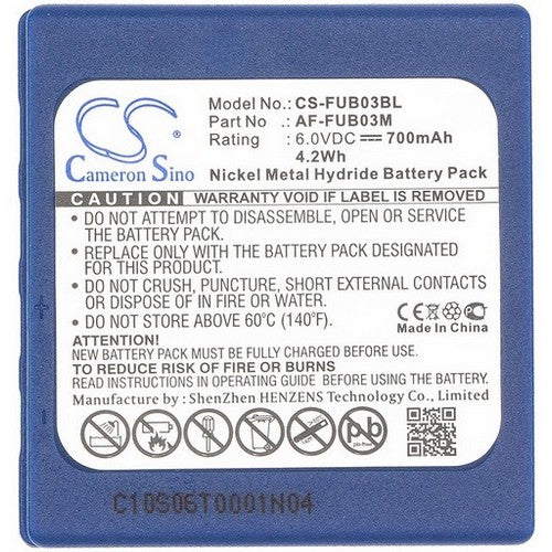 HBC Radiomatic Fub03A Battery