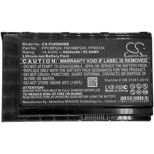 CS-FUH980NB Battery