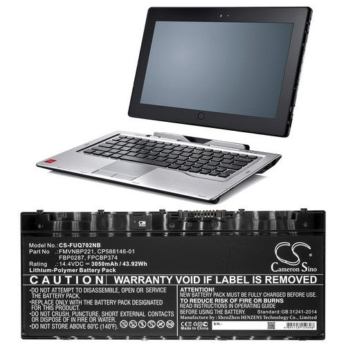 Fujitsu LifeBook Q702 Battery