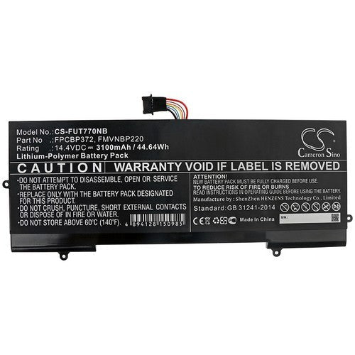 Fujitsu Lifebook U77 Battery