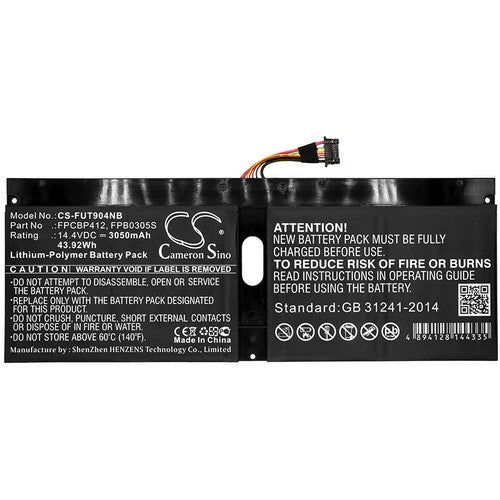 Fujitsu LifeBook U904-0M75A1DE Battery