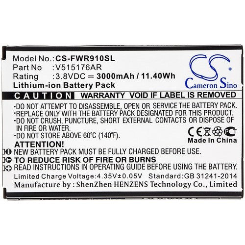 Franklin Wireless V515176AR Battery