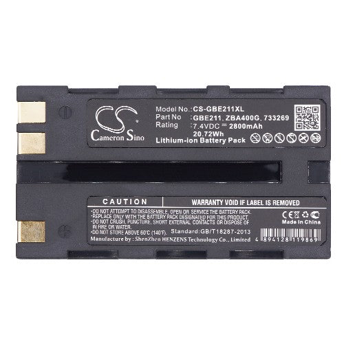 GEOMAX ZBA200 Battery