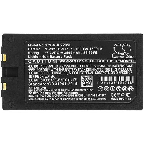 Graphtec GL500A Battery
