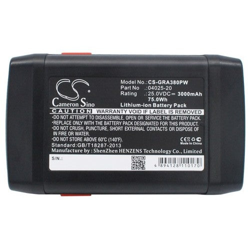 CS-GRA380PW Battery