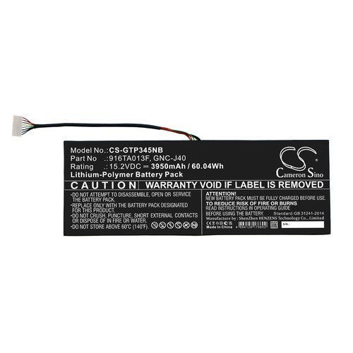 Gigabyte P34F Battery