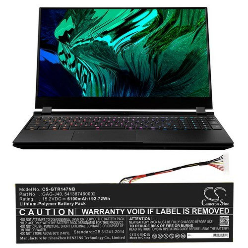 CS-GTR147NB Battery