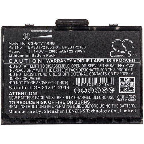 Getac BP3S1P2100S-01 Battery