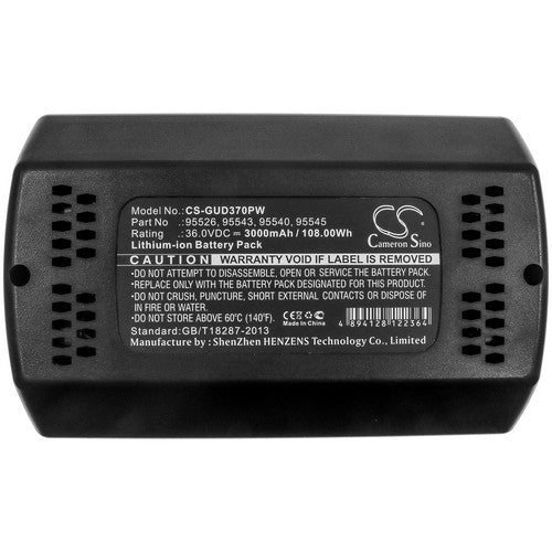 Gude 95526 Battery