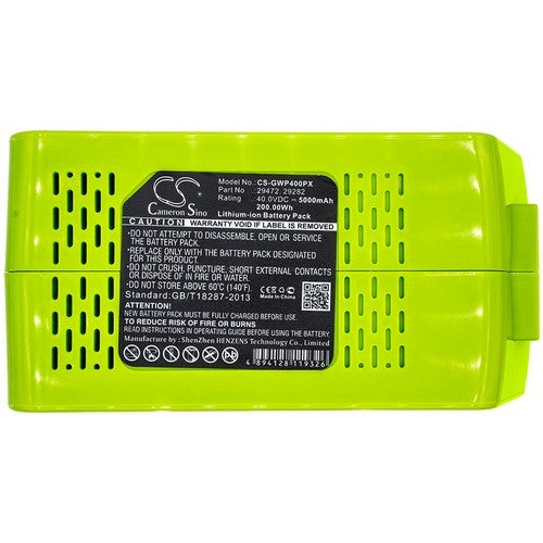 GreenWorks 29472 Battery