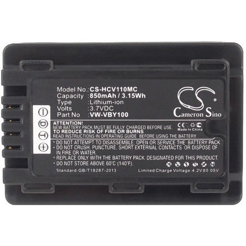 Panasonic HC-V110K Battery