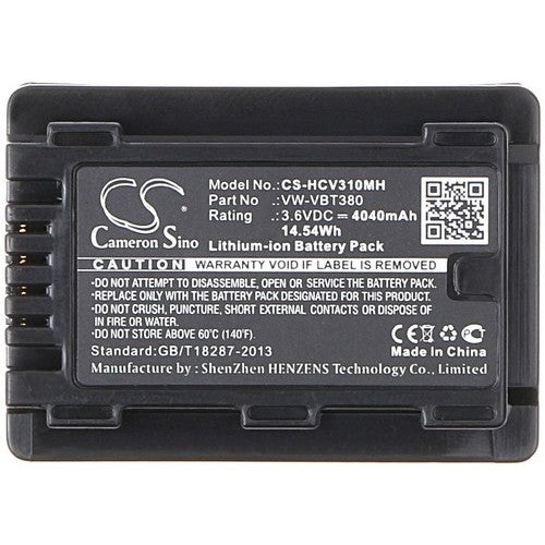 Panasonic HC-V520MGK Battery