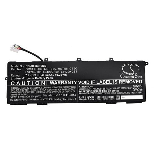 HP HSTNN-IB8U Battery