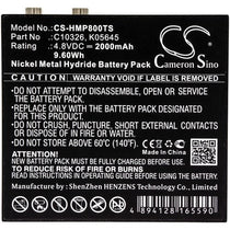 HME C10326 Battery