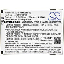 HumanWare ICP6/34/50 Battery