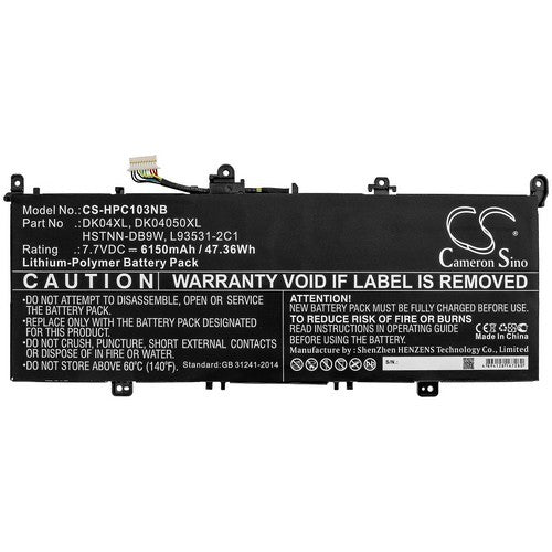 HP DK04050XL Battery