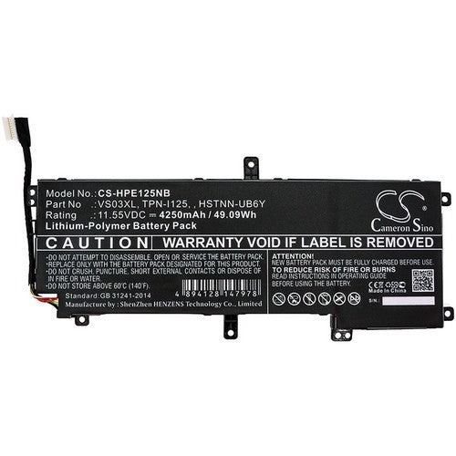CS-HPE125NB Battery