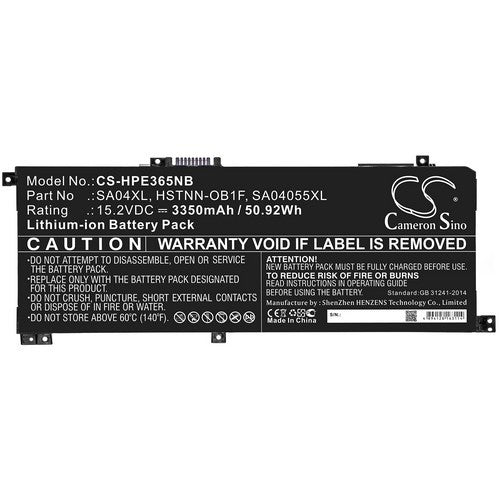 CS-HPE365NB Battery
