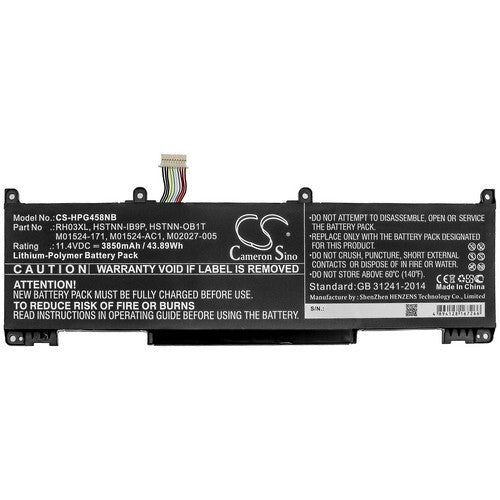HP RH03XL Battery