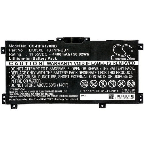 HP Pavilion X360 15-CR0001NM Battery