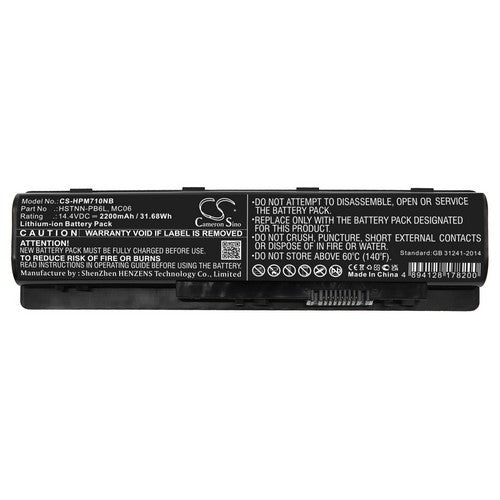 CS-HPM710NB Battery