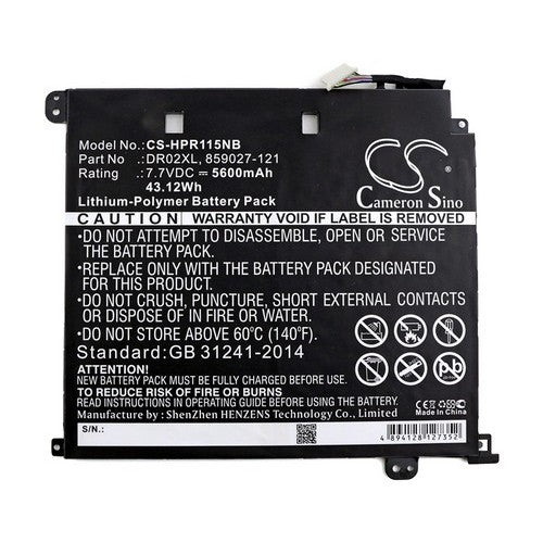 HP Chromebook 11 G5(X0P00EA) Battery