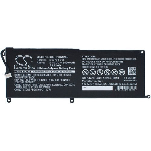 HP Pro Tablet x2 612 G1(F1P93EA) Battery