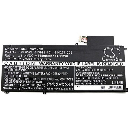 HP Spectre X2 12-A025TU Battery