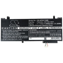 HP TG03XL Battery