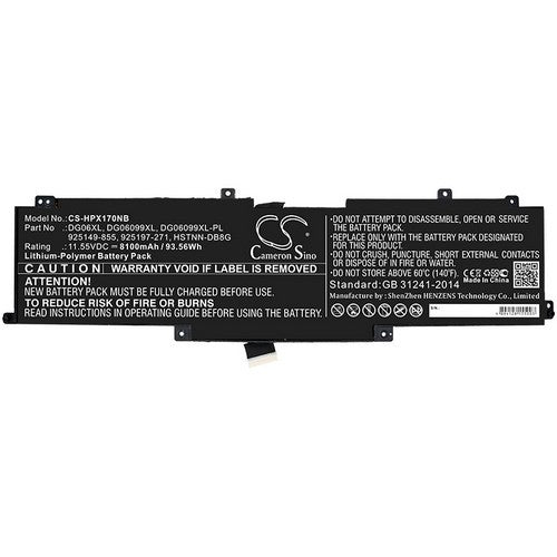 CS-HPX170NB Battery