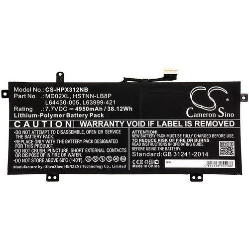HP Chromebook X360 12B-CA0240NG Battery