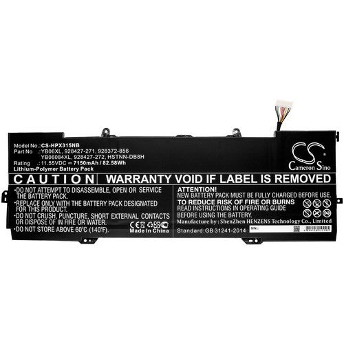 CS-HPX315NB Battery