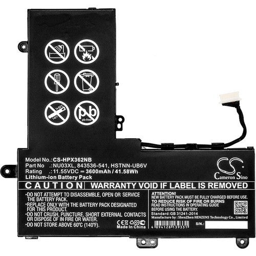 HP Pavilion 11-U006NA Battery