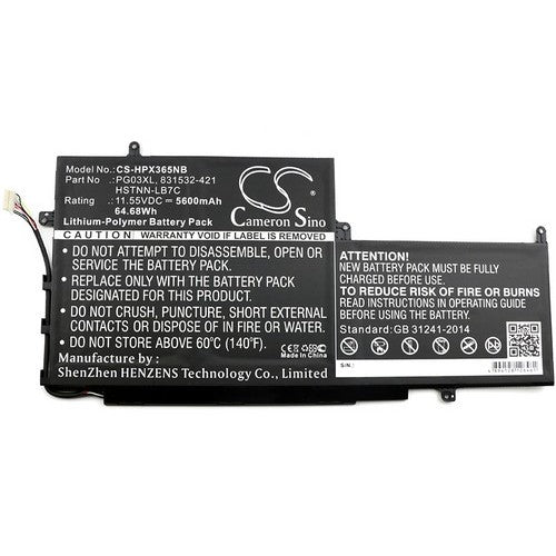 HP Gaming Pavilion 15-dk0046nr Battery