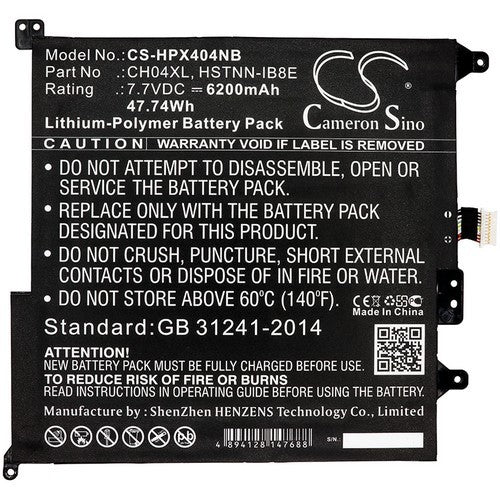 HP Chromebook X2 12-F000NF Battery