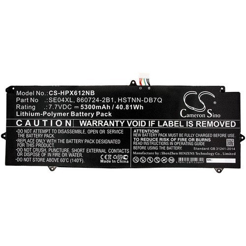 CS-HPX612NB Battery