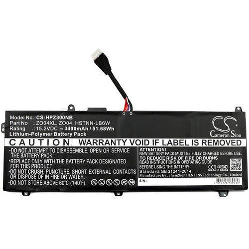 CS-HPZ300NB Battery