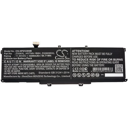HP ZG06XL Battery