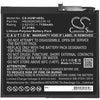 CS-HUM140SL Battery