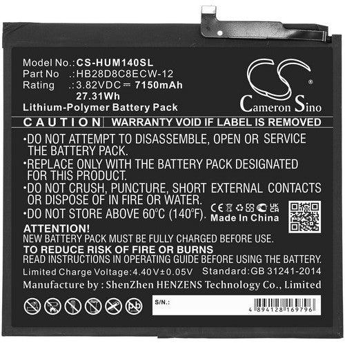 Huawei BAH3-W09 Battery