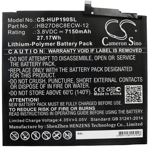 Huawei MRX-W09 Battery