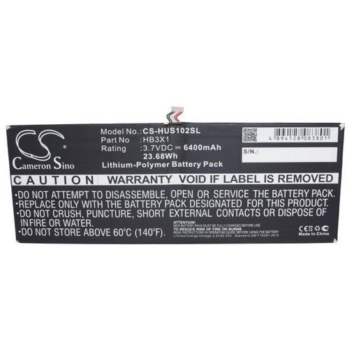 CS-HUS102SL Battery