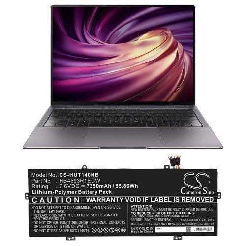 Huawei MagicBook i7-8550U 256GB Battery