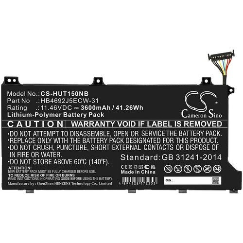 CS-HUT150NB Battery