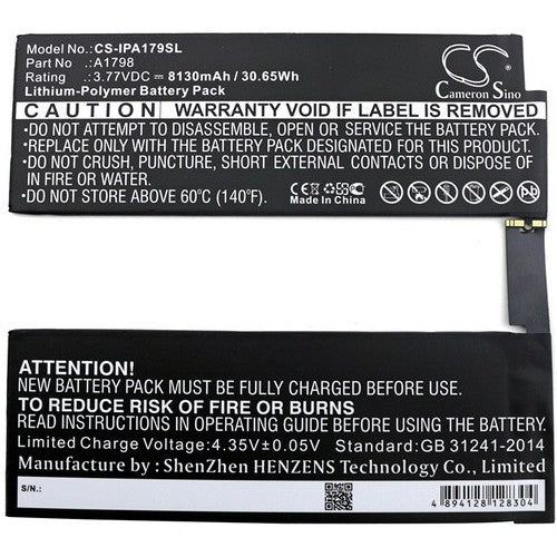 Apple iPad Pro 10.5 2017 Battery