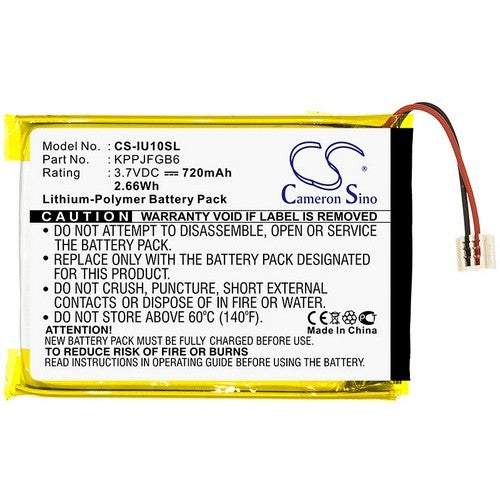 iRiver Clix 2GB Battery