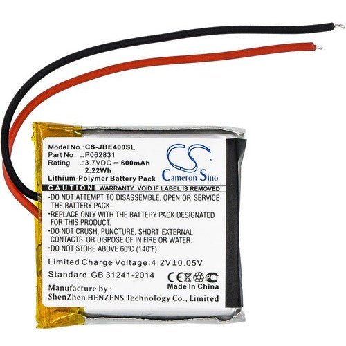 JBL Tune 600BT Battery