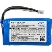 JBL GSP103465 Battery