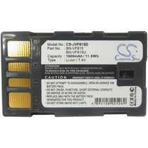 JVC BN-VF915 Battery