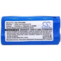 JAY Transmitter XDE Battery